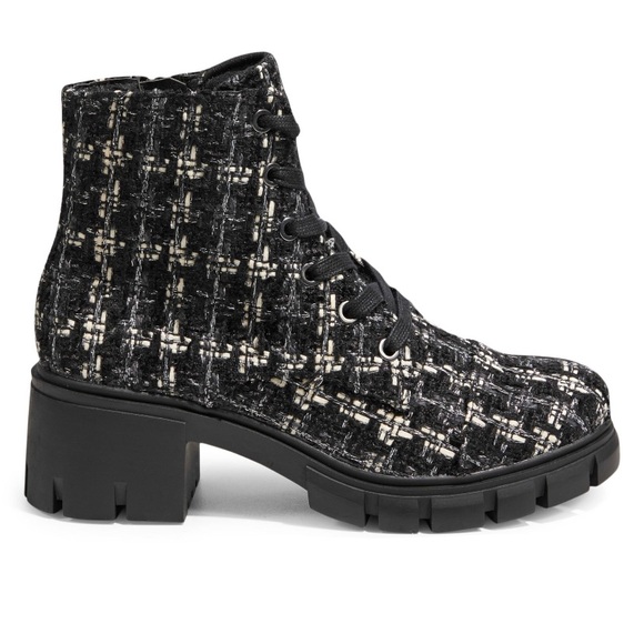 Design Lab Tweed Booties - Picture 5 of 5